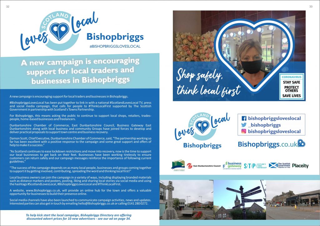 bish love local a4 magazine article